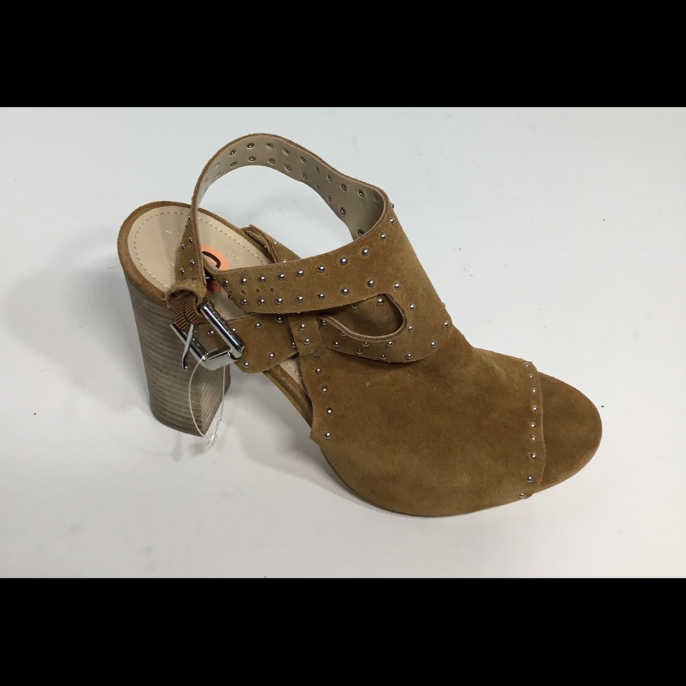 Tan Guess Erika Open Toe Heeled Sandal Sz 10M - Picture 3 of 7